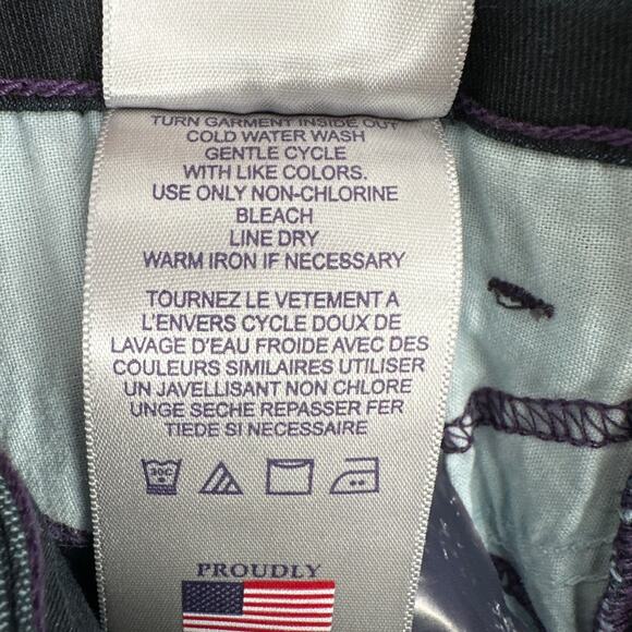 NYDJ Color Block Design Straight Leg 5 Pocket Style Trendy Jeans‎ Petite 6 - Picture 5 of 8